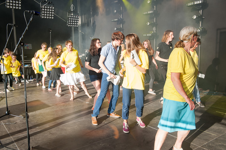 Vlaanderen zingt @ Gentse Feesten - Sint Baafsplein, picture 48, photographed by Dimitri Vanlommel - FrontView Magazine