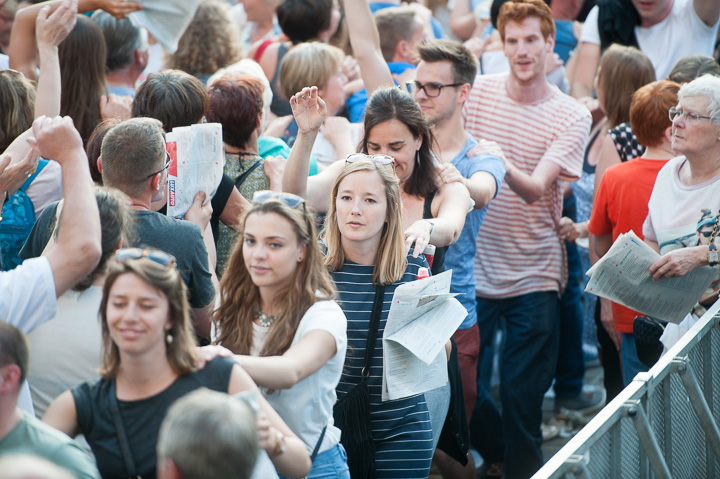 Vlaanderen zingt @ Gentse Feesten - Sint Baafsplein, picture 77, photographed by Dimitri Vanlommel - FrontView Magazine