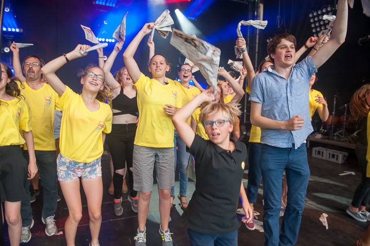 Vlaanderen zingt @ Gentse Feesten - Sint Baafsplein, picture 90, photographed by Dimitri Vanlommel - FrontView Magazine