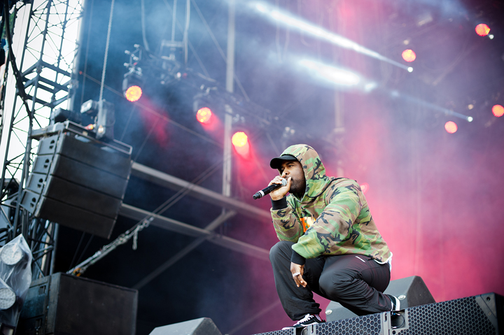 A$ap Ferg @ Dour Festival 2016, foto 1, foto's door Magali Decamps - FrontView Magazine