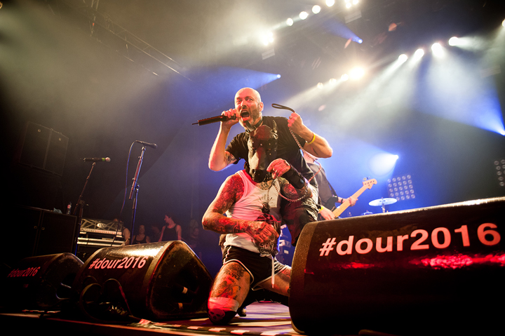 Le Bal Des Enragés @ Dour Festival 2016, picture 1, photographed by Magali Decamps - FrontView Magazine