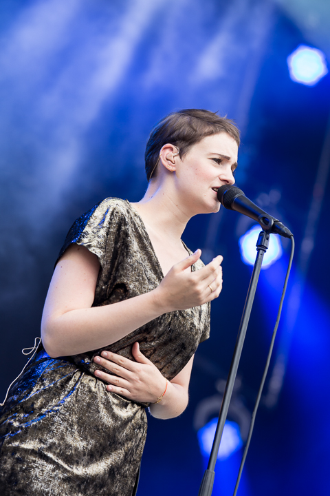 Noémie Wolfs @ Suikerrock 2016, foto 2, foto's door Dorien Goetschalckx - FrontView Magazine