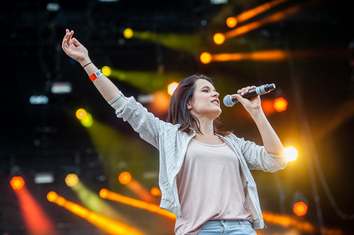 De Bende & Mega Mindy @ Suikerrock 2016, foto 6, foto's door Dimitri Vanlommel - FrontView Magazine