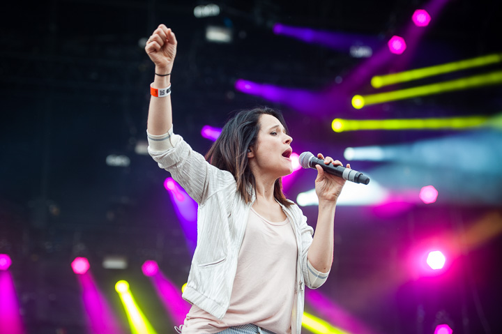 De Bende & Mega Mindy @ Suikerrock 2016, foto 9, foto's door Dimitri Vanlommel - FrontView Magazine