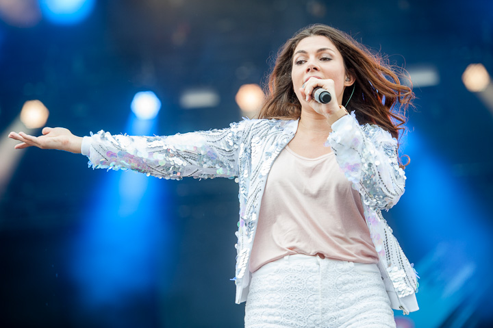 De Bende & Mega Mindy @ Suikerrock 2016, foto 14, foto's door Dimitri Vanlommel - FrontView Magazine