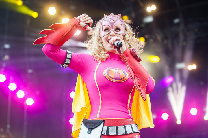 De Bende & Mega Mindy @ Suikerrock 2016, foto 20, foto's door Dimitri Vanlommel - FrontView Magazine