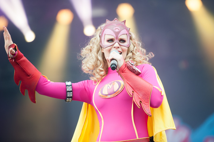 De Bende & Mega Mindy @ Suikerrock 2016, foto 27, foto's door Dimitri Vanlommel - FrontView Magazine