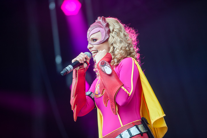 De Bende & Mega Mindy @ Suikerrock 2016, foto 31, foto's door Dimitri Vanlommel - FrontView Magazine