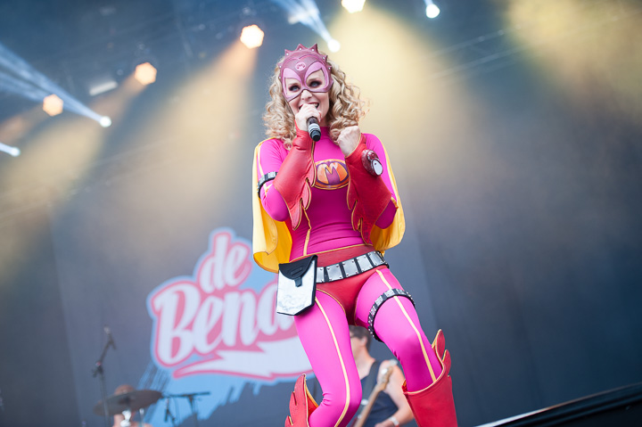 De Bende & Mega Mindy @ Suikerrock 2016, foto 35, foto's door Dimitri Vanlommel - FrontView Magazine