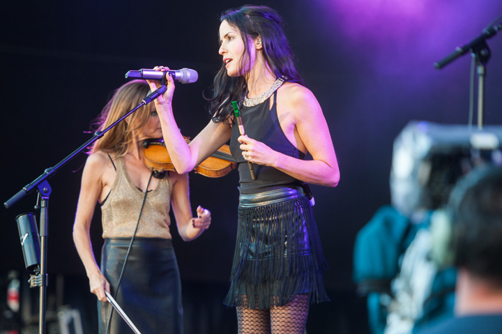 The Corrs @ Suikerrock 2016, picture 10, photographed by Dimitri Vanlommel - FrontView Magazine