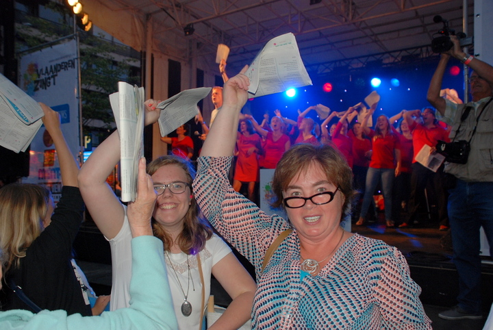 Vlaanderen Zingt @ Deinze, picture 9, photographed by Peter Minnebo - FrontView Magazine