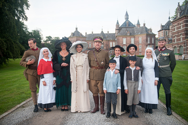 Albert 1 - Castvoorstelling @ Kasteel de Merode, foto 4, foto's door Goele Bormans - FrontView Magazine