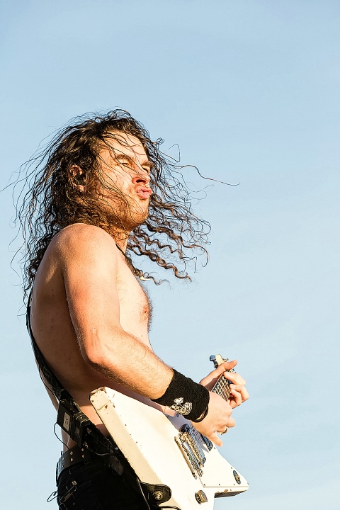 Airbourne @ Alcatraz Metal Fest 2016, foto 9, foto's door Edwin Houdevelt - FrontView Magazine