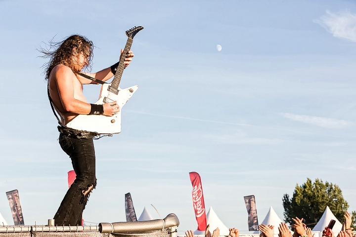 Airbourne @ Alcatraz Metal Fest 2016, foto 11, foto's door Edwin Houdevelt - FrontView Magazine