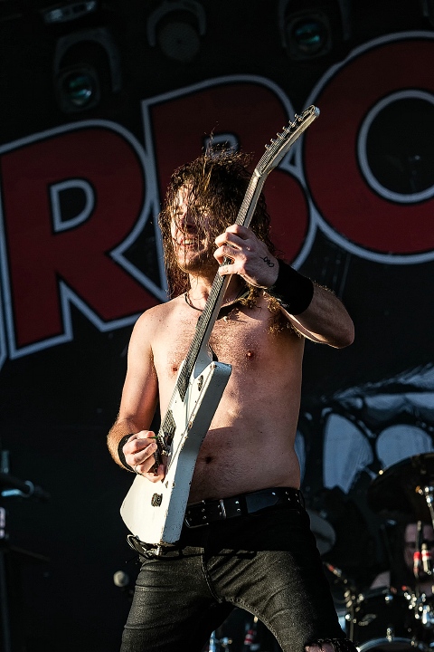 Airbourne @ Alcatraz Metal Fest 2016, foto 13, foto's door Edwin Houdevelt - FrontView Magazine