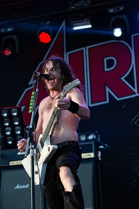 Airbourne @ Alcatraz Metal Fest 2016, foto 26, foto's door Edwin Houdevelt - FrontView Magazine