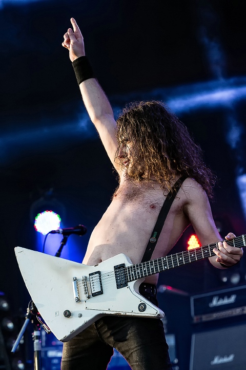 Airbourne @ Alcatraz Metal Fest 2016, foto 31, foto's door Edwin Houdevelt - FrontView Magazine