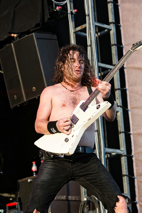 Airbourne @ Alcatraz Metal Fest 2016, foto 33, foto's door Edwin Houdevelt - FrontView Magazine