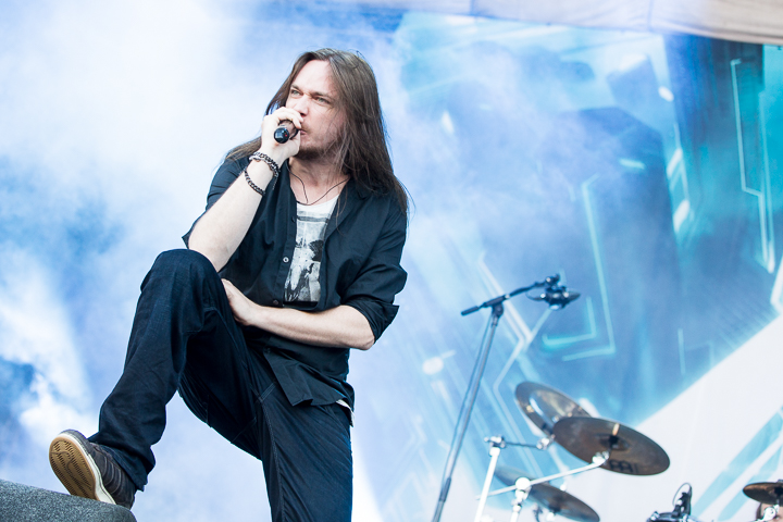 Amaranthe @ Into The Grave 2016, foto 7, foto's door Dorien Goetschalckx - FrontView Magazine