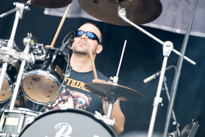 Gruesome @ Into The Grave 2016, foto 2, foto's door Dorien Goetschalckx - FrontView Magazine