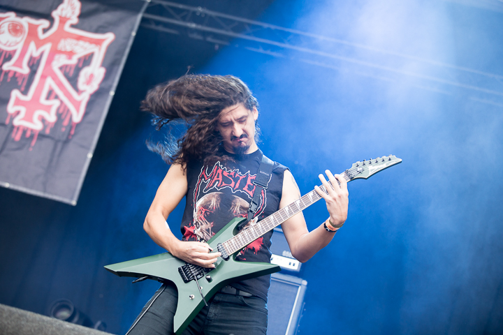 Gruesome @ Into The Grave 2016, foto 4, foto's door Dorien Goetschalckx - FrontView Magazine