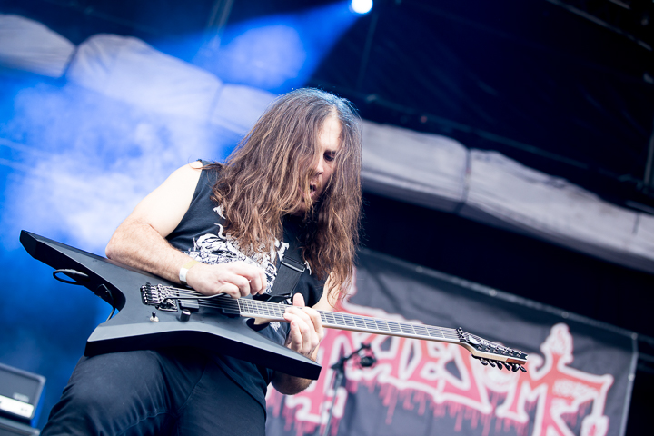 Gruesome @ Into The Grave 2016, foto 6, foto's door Dorien Goetschalckx - FrontView Magazine