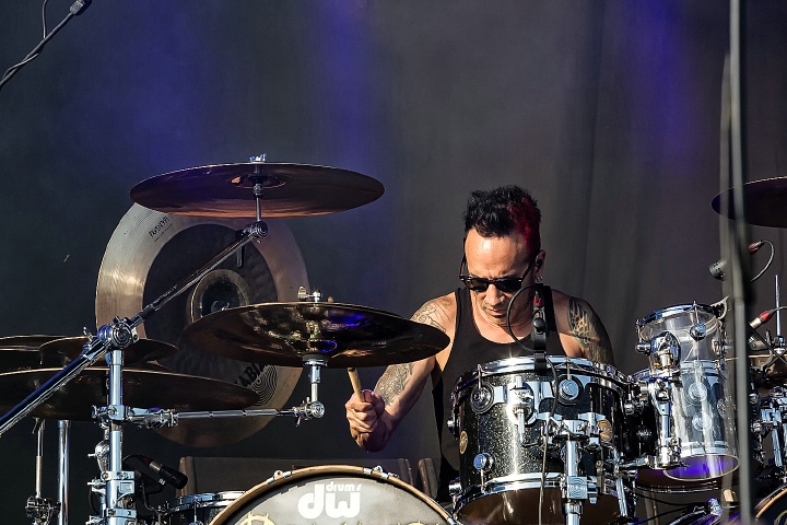 Ministry @ Alcatraz Metal Fest 2016, foto 2, foto's door Edwin Houdevelt - FrontView Magazine