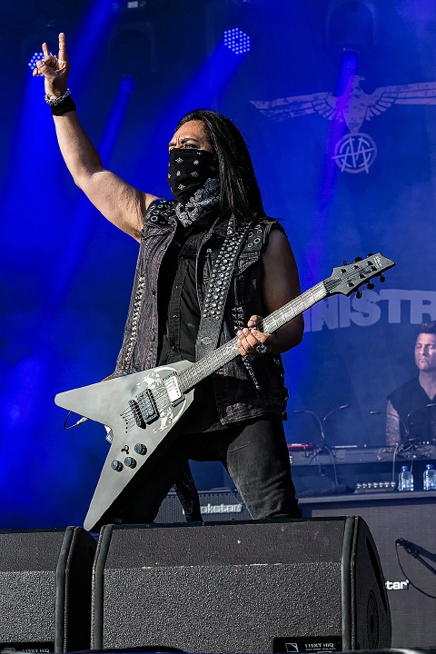 Ministry @ Alcatraz Metal Fest 2016, foto 4, foto's door Edwin Houdevelt - FrontView Magazine