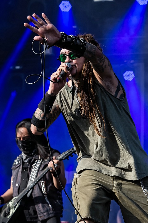 Ministry @ Alcatraz Metal Fest 2016, foto 7, foto's door Edwin Houdevelt - FrontView Magazine