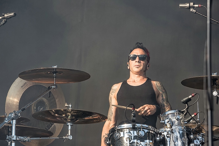 Ministry @ Alcatraz Metal Fest 2016, foto 9, foto's door Edwin Houdevelt - FrontView Magazine