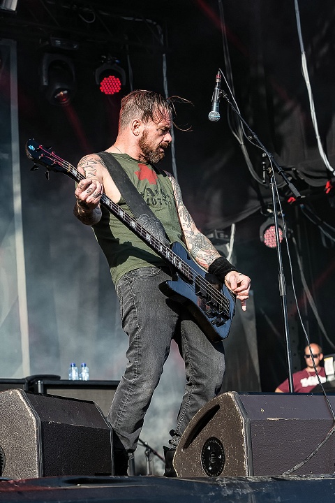 Ministry @ Alcatraz Metal Fest 2016, foto 10, foto's door Edwin Houdevelt - FrontView Magazine