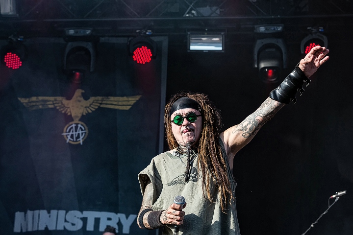 Ministry @ Alcatraz Metal Fest 2016, foto 15, foto's door Edwin Houdevelt - FrontView Magazine