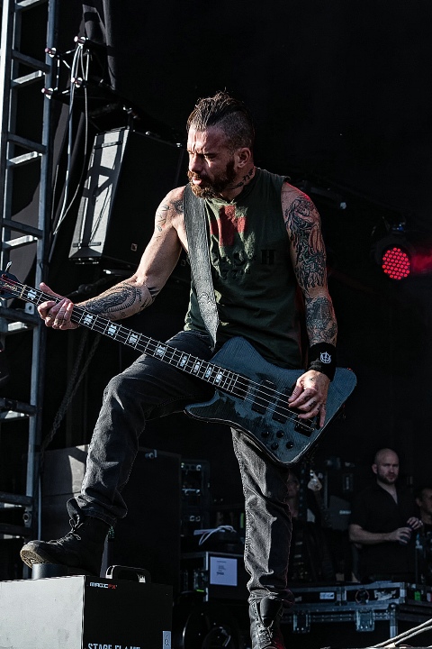 Ministry @ Alcatraz Metal Fest 2016, foto 17, foto's door Edwin Houdevelt - FrontView Magazine