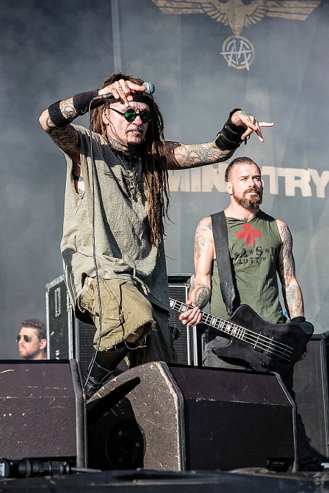 Ministry @ Alcatraz Metal Fest 2016, foto 22, foto's door Edwin Houdevelt - FrontView Magazine