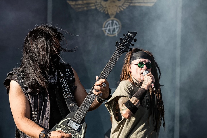 Ministry @ Alcatraz Metal Fest 2016, foto 26, foto's door Edwin Houdevelt - FrontView Magazine