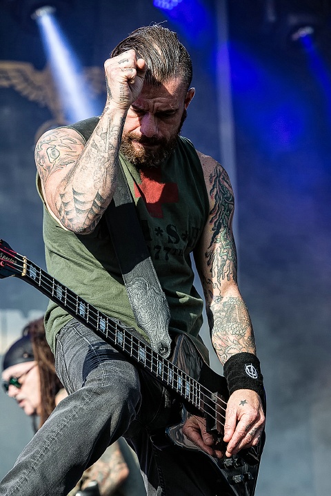 Ministry @ Alcatraz Metal Fest 2016, foto 27, foto's door Edwin Houdevelt - FrontView Magazine
