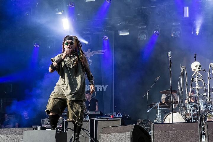 Ministry @ Alcatraz Metal Fest 2016, foto 30, foto's door Edwin Houdevelt - FrontView Magazine