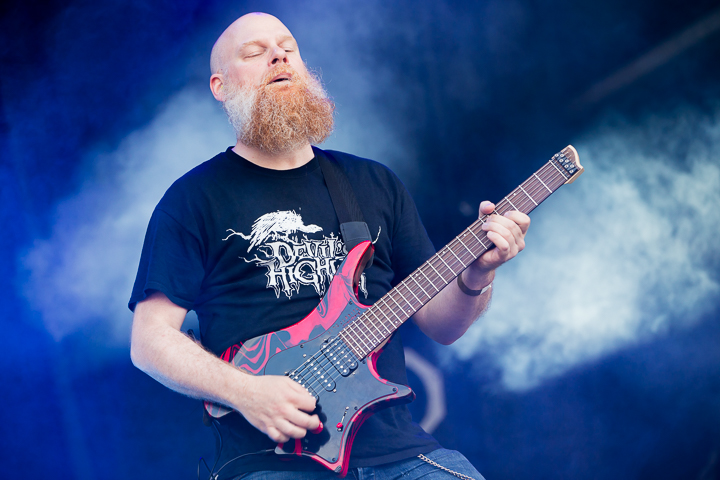 Scar Symmetry @ Into The Grave 2016, picture 2, photographed by Dorien Goetschalckx - FrontView Magazine