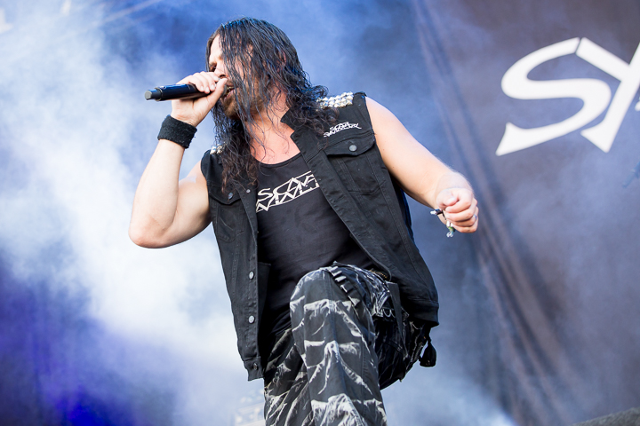 Scar Symmetry @ Into The Grave 2016, picture 3, photographed by Dorien Goetschalckx - FrontView Magazine