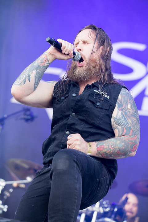 Scar Symmetry @ Into The Grave 2016, picture 4, photographed by Dorien Goetschalckx - FrontView Magazine
