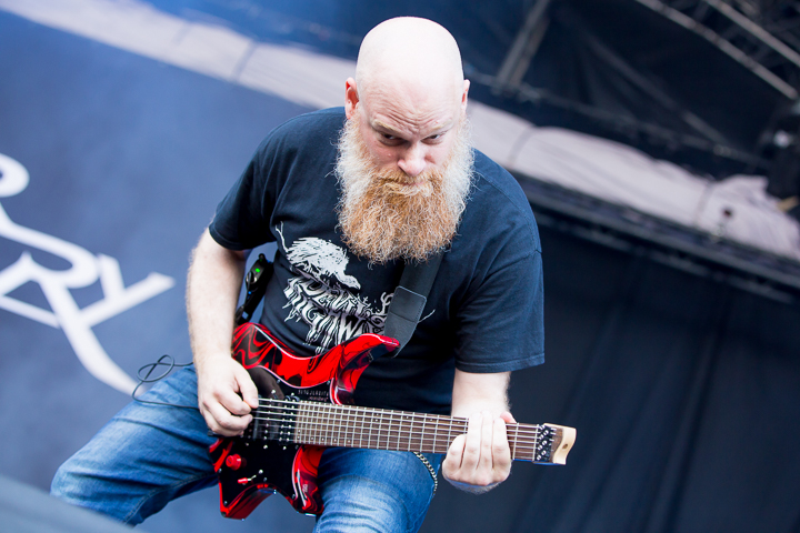 Scar Symmetry @ Into The Grave 2016, picture 6, photographed by Dorien Goetschalckx - FrontView Magazine