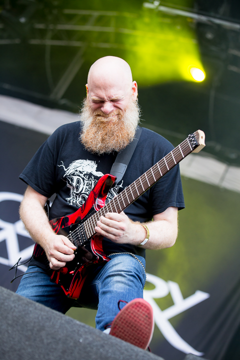 Scar Symmetry @ Into The Grave 2016, picture 13, photographed by Dorien Goetschalckx - FrontView Magazine