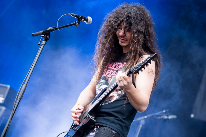 Vektor @ Into The Grave 2016, foto 7, foto's door Dorien Goetschalckx - FrontView Magazine