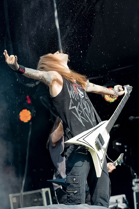 Children of Bodom @ Alcatraz Metal Fest 2016, foto 2, foto's door Edwin Houdevelt - FrontView Magazine