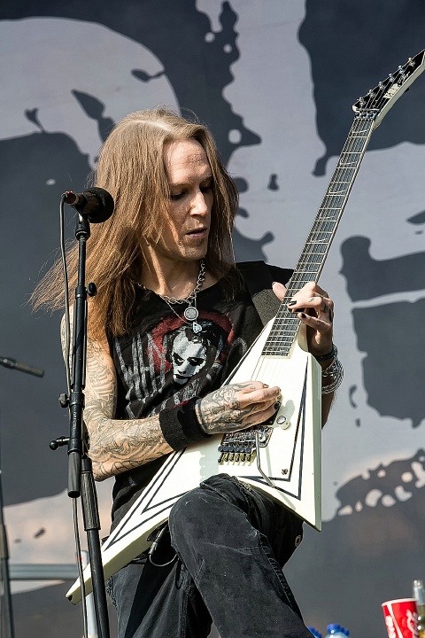 Children of Bodom @ Alcatraz Metal Fest 2016, foto 9, foto's door Edwin Houdevelt - FrontView Magazine