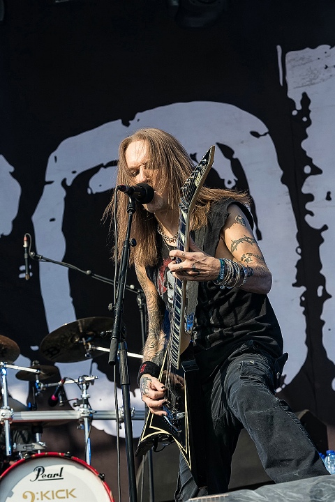 Children of Bodom @ Alcatraz Metal Fest 2016, foto 20, foto's door Edwin Houdevelt - FrontView Magazine