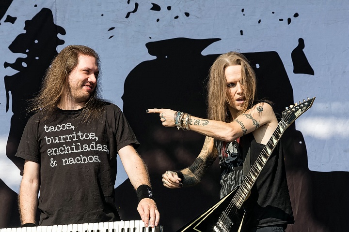 Children of Bodom @ Alcatraz Metal Fest 2016, foto 26, foto's door Edwin Houdevelt - FrontView Magazine