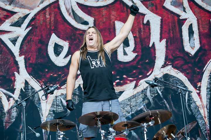 Exodus @ Into The Grave 2016, foto 2, foto's door Dorien Goetschalckx - FrontView Magazine