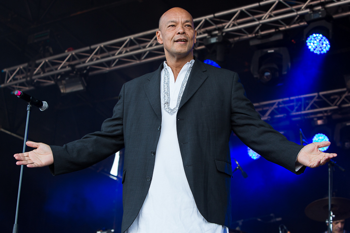 Roland Gift @ Nostalgie Beach Festival, picture 1, photographed by Marc Verdonck - FrontView Magazine