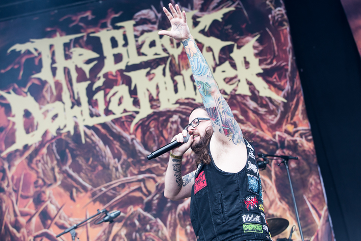 The Black Dahlia Murder @ Into The Grave 2016, foto 1, foto's door Dorien Goetschalckx - FrontView Magazine